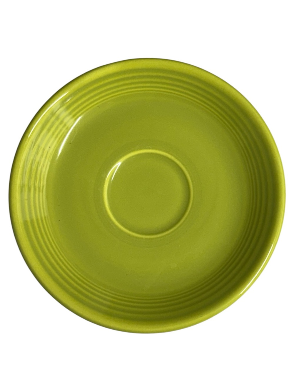 VTG Fiesta Bright Green Appetizer Plate